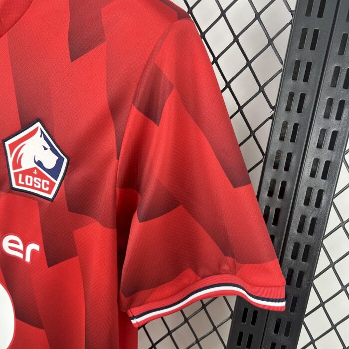 Mens Lille OSC 2025/26 Home Jersey 4