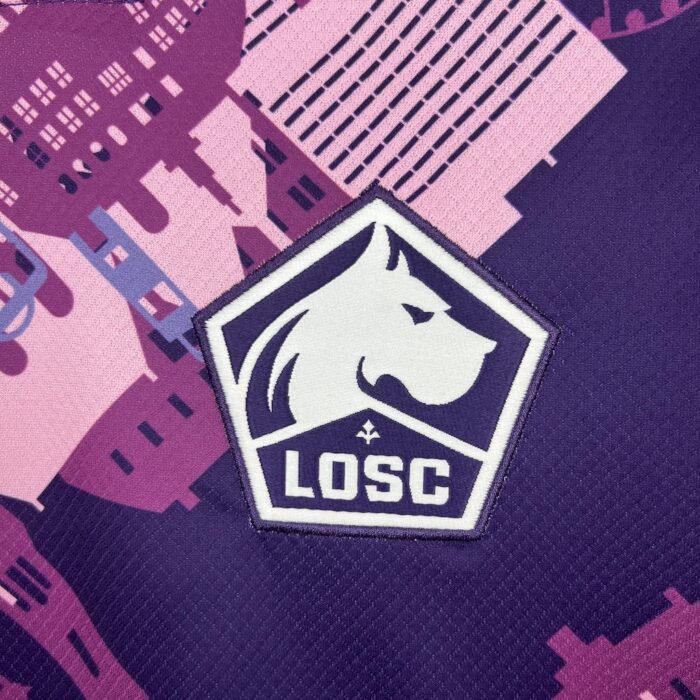 Mens Lille OSC 2025/26 Away Jersey 6