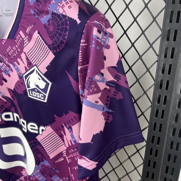 Mens Lille OSC 2025/26 Away Jersey 4