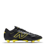 New Balance Firm Ground Football Boots – Black/Yellow