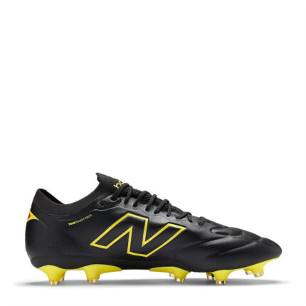 New Balance Firm Ground Football Boots – Black/Yellow