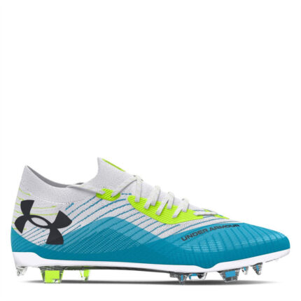 Under Armour Womens Armour Shadow Firm Ground Football Boots – White/Capri