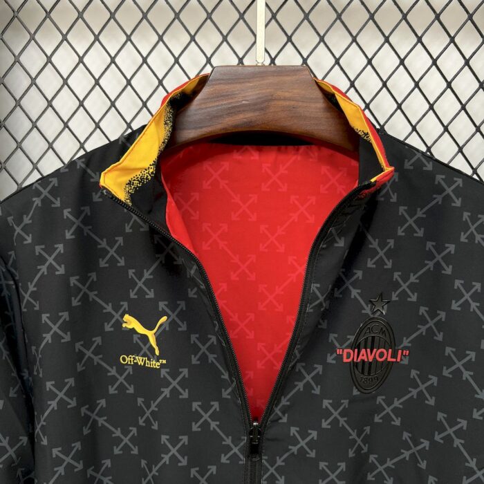 Unisex AC Milan 2025 Reversible Jacket 6