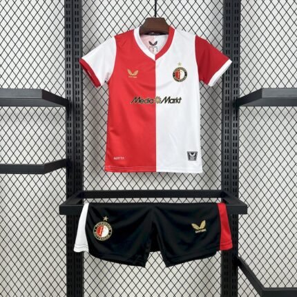 Kids Feyenoord Rotterdam 2025/26 Home Kit