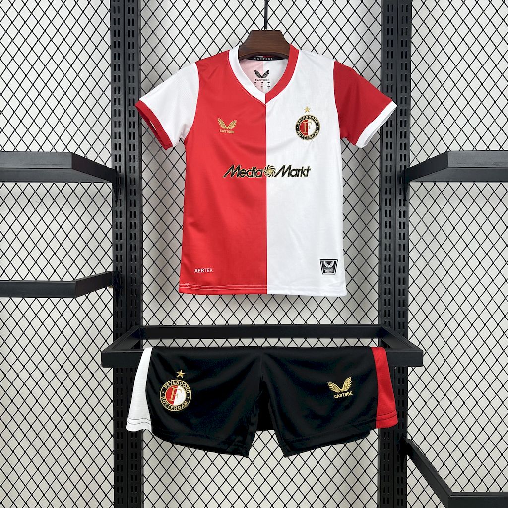 2025062019245932.jpg Kids Feyenoord Rotterdam 2025/26 Home Kit