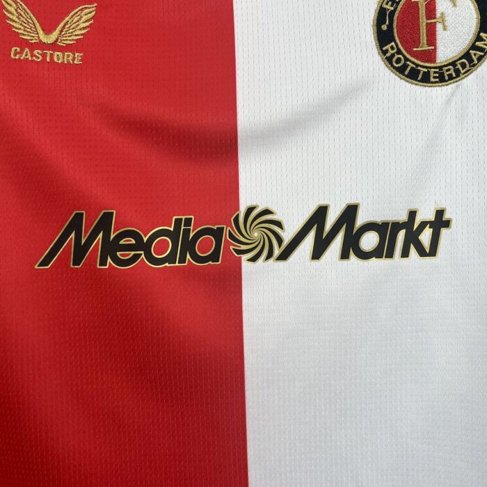 Kids Feyenoord Rotterdam 2025/26 Home Kit 8