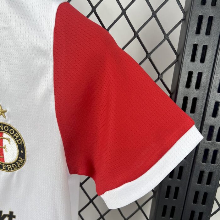 Kids Feyenoord Rotterdam 2025/26 Home Kit 5