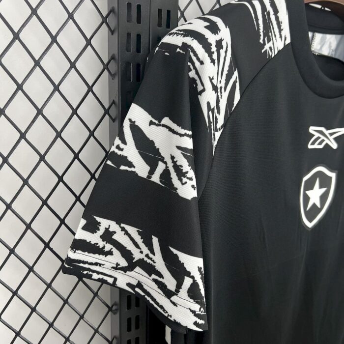 Mens Botafogo 2025/26 Black Pre-Match Jersey 3