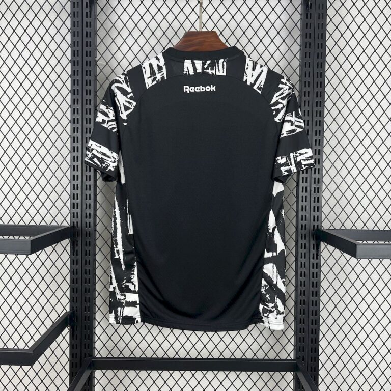 Mens Botafogo 2025/26 Black Pre-Match Jersey 1