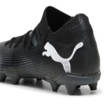 Puma Future 7 Junior Firm Ground Football Boots – Black/White - Image 5