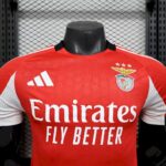 Mens Benfica 2025/26 Home Jersey Player Version 9