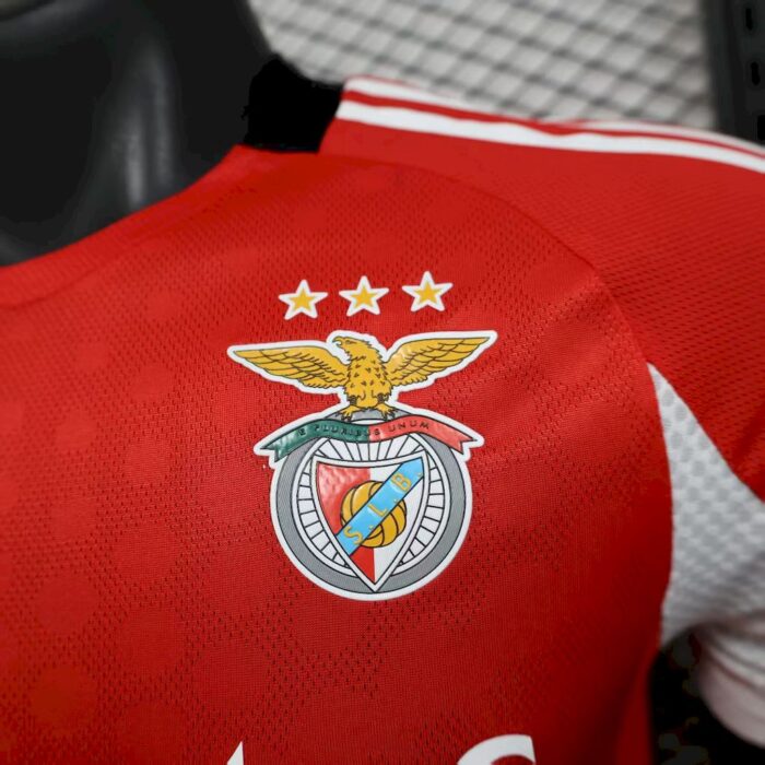 Mens Benfica 2025/26 Home Jersey Player Version 2