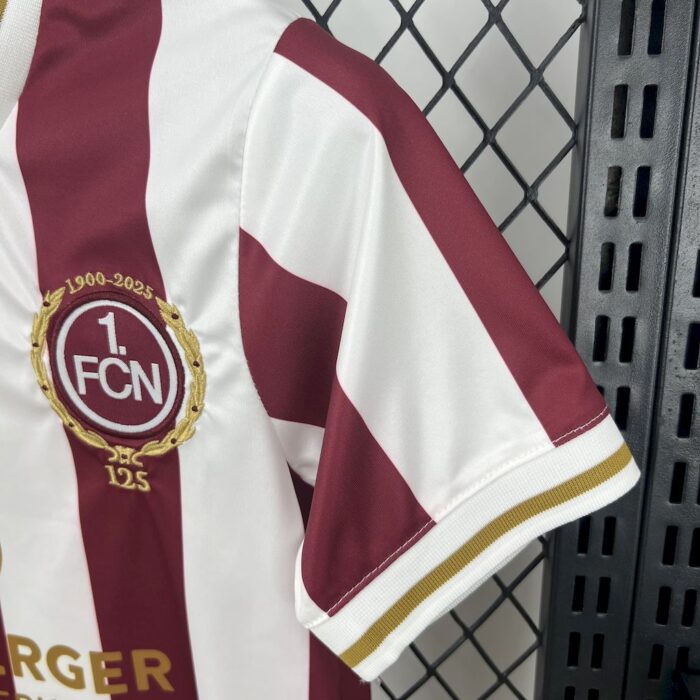 Kids 1. FC Nurnberg 2025/26 125th Anniversary Kit 4
