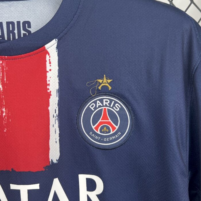 Mens Paris Saint-Germain 2024/25 Home Jersey (with stars) 6