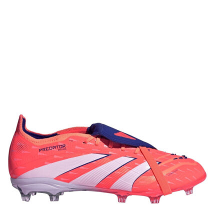 adidas Predator Junior Firm Ground Football Boots – Orange/White
