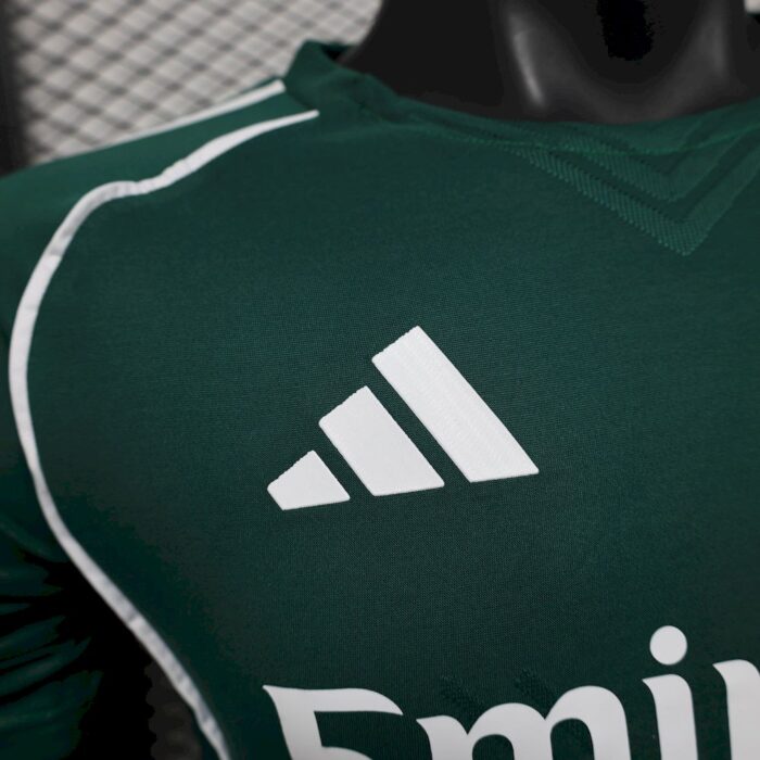 Mens Real Madrid 2025/26 Green Jersey Player Version 6
