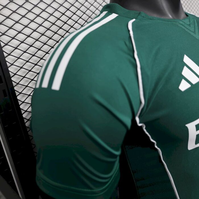 Mens Real Madrid 2025/26 Green Jersey Player Version 4