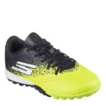 Skechers Boys Gold Junior Turf Football Boots – Yellow/Black – view 4