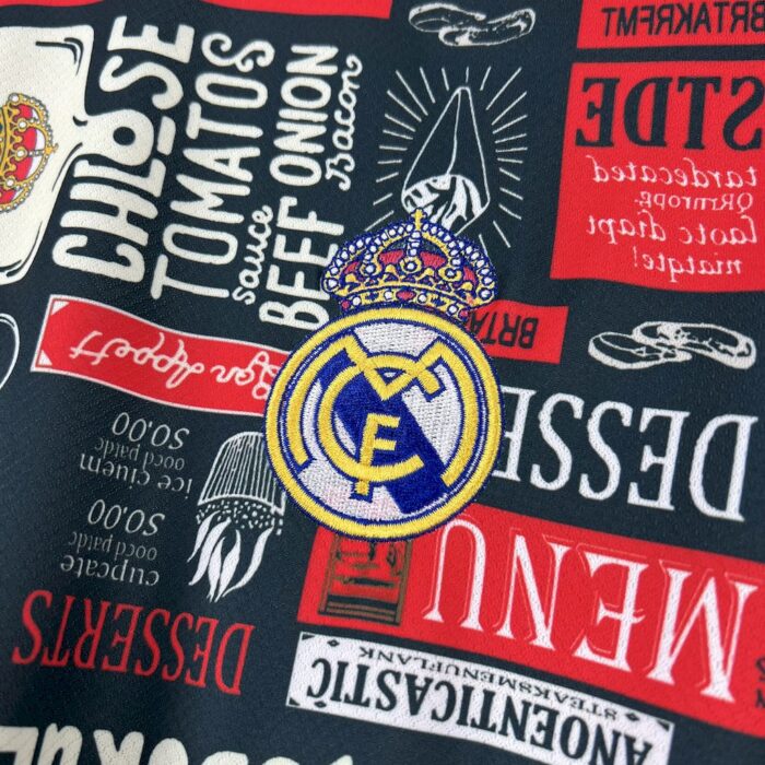 Mens Real Madrid 2025/26 Doodle board Jersey 5