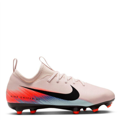 Nike Zoom Mercurial Vapor 16 Junior Firm Ground Football Boots – Pink/Blue