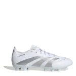 adidas Firm Ground Football Boots – White/Silvermet