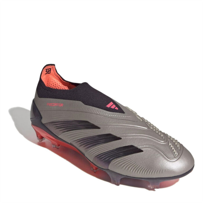 adidas Predator Junior Firm Ground Football Boots – platin met. – view 3