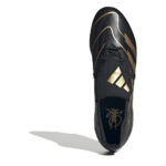 adidas Predator Firm Ground Football Boots – Black/Gold – view 5