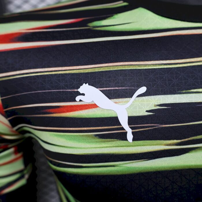 Mens Portugal 2025/26 Camouflage Pre-Match Jersey Player Version 4