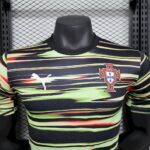 Mens Portugal 2025/26 Camouflage Pre-Match Jersey Player Version 2