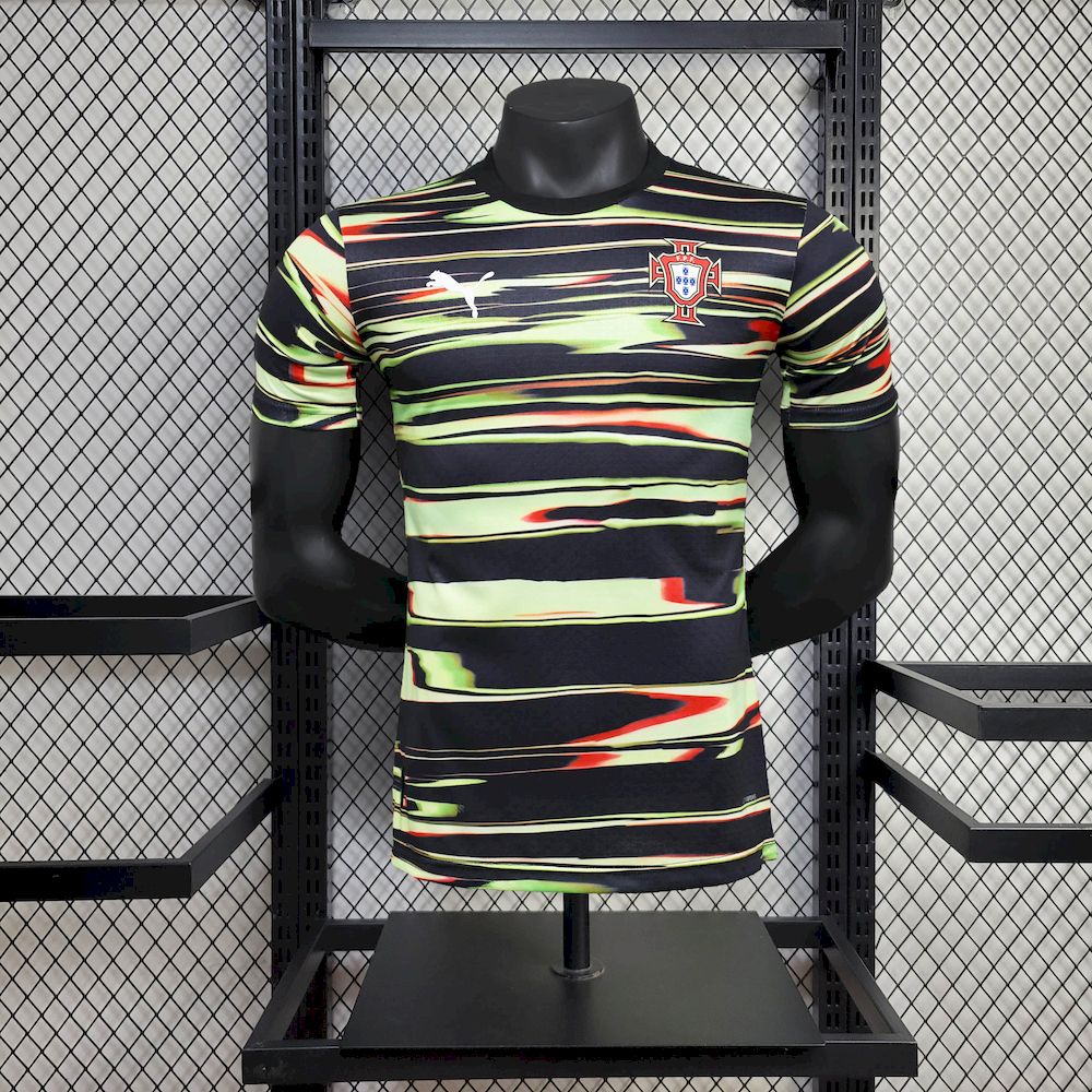 2025061216091973.jpg Mens Portugal 2025/26 Camouflage Pre-Match Jersey Player Version