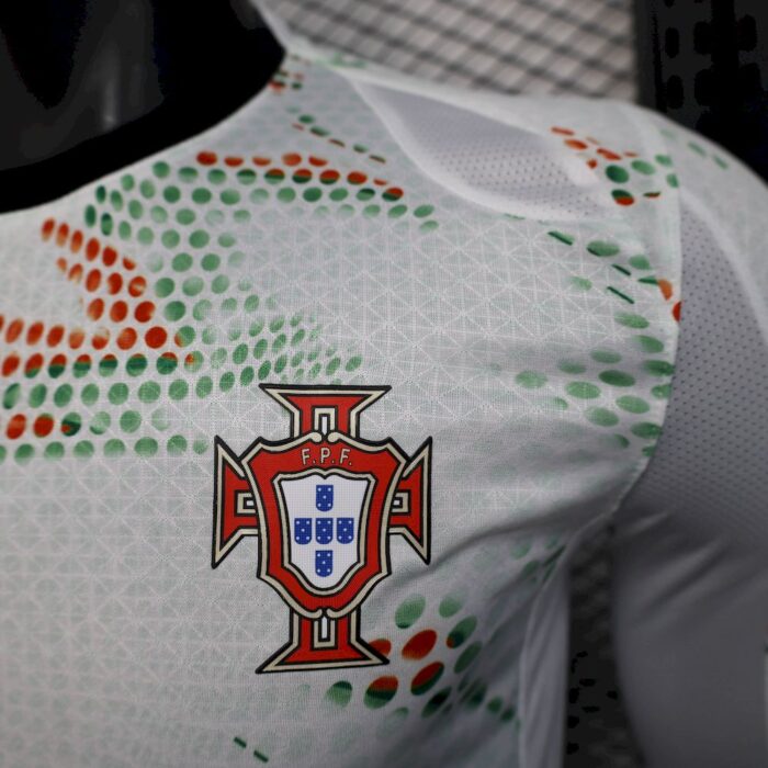 Mens Portugal 2025/26 Away Long Sleeve Jersey Player Version 2