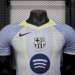 Mens Barcelona 2025/26 Purple Jersey Player Version 5