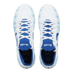 Sondico Blaze Junior Firm Ground Football Boots – White/Blue – view 6