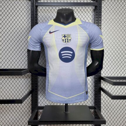 Mens Barcelona 2025/26 Purple Jersey Player Version