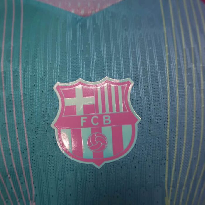 Mens Barcelona 2025/26 Bule Jersey Player Version 3