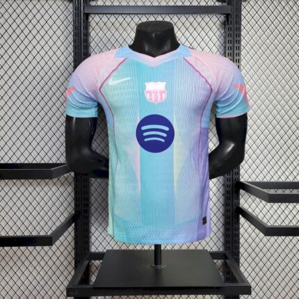 Mens Barcelona 2025/26 Bule Jersey Player Version