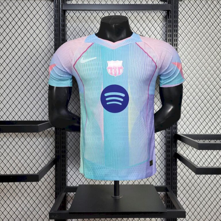 Mens Barcelona 2025/26 Bule Jersey Player Version