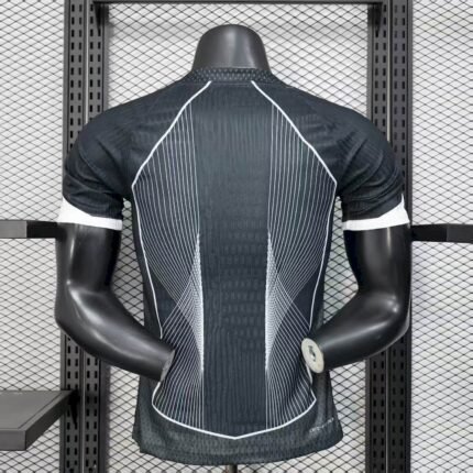 Mens Barcelona 2025/26 Black Jersey Player Version 1