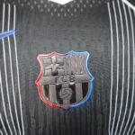 Mens Barcelona 2025/26 Black Jersey Player Version 4