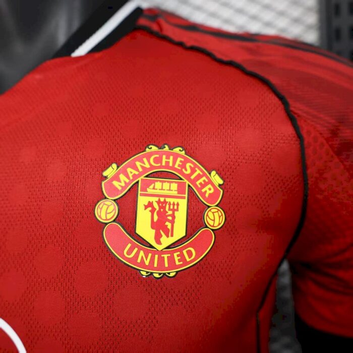 Mens Manchester United 2025/26 Home Jersey Player Version 4