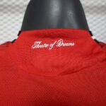 Mens Manchester United 2025/26 Home Jersey Player Version 2