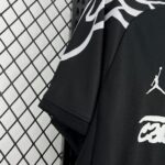 Mens Barcelona 2024/25 Travis Scott Edition Black Jersey 7