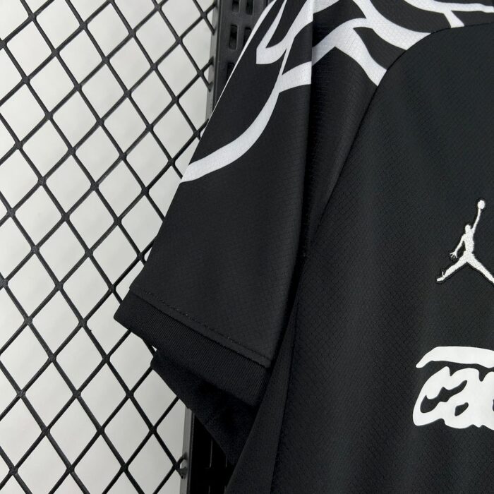 Mens Barcelona 2024/25 Travis Scott Edition Black Jersey 7