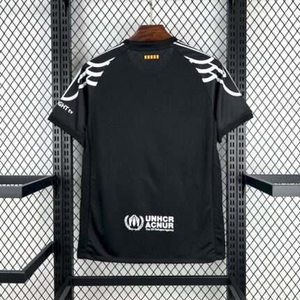 Mens Barcelona 2024/25 Travis Scott Edition Black Jersey 1