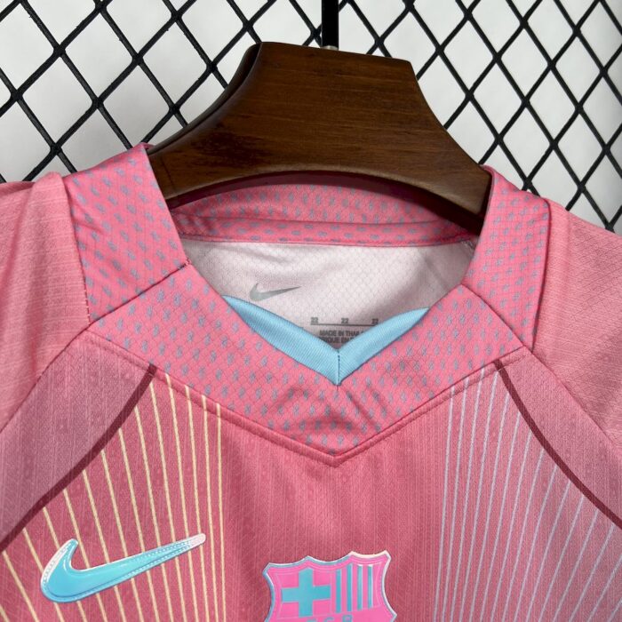 Kids Barcelona 2025/26 pink Kit 6