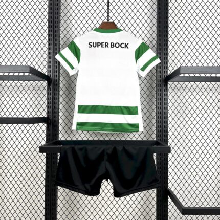 Kids Sporting CP 2025/26 Home Kit 1