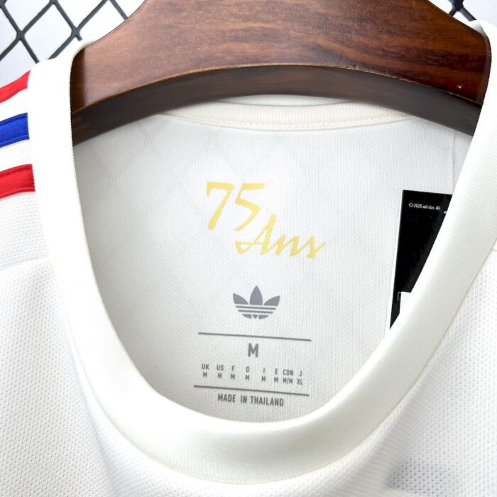 Mens Olympique Lyonnais 2025/26 Anniversary Edition Jersey 3