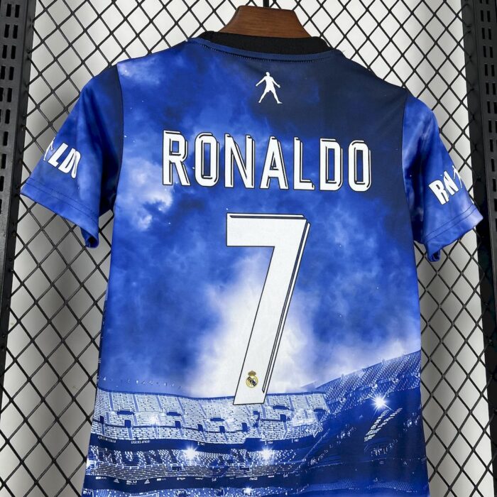 Kids Cristiano Ronaldo 2025/26 Real Madrid Kit 2