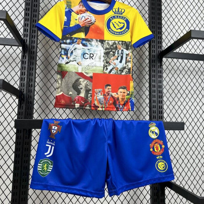 Kids Cristiano Ronaldo 2025/26 all club mix Kit 3