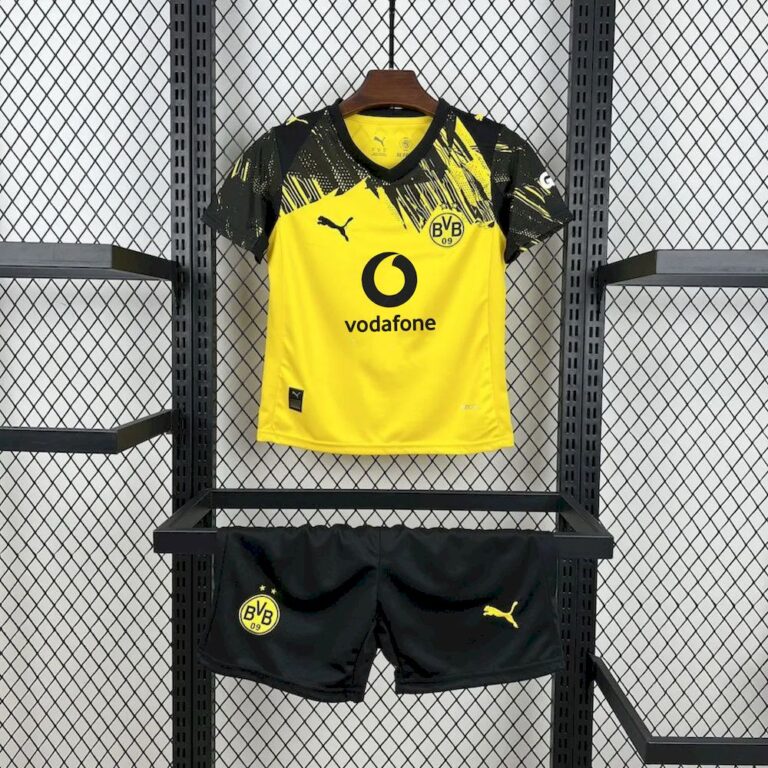Kids Borussia Dortmund 2025/26 Home Kit